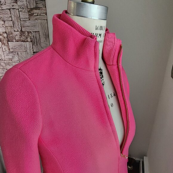 J. CREW Lodge Coat in Italian Stadium-cloth Wool Size 4 Petite - Picture 6 of 7